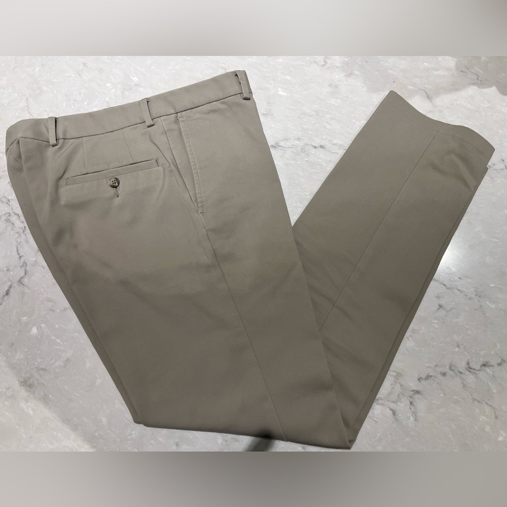 Nordstrom Men's Khaki Chinos Trim Fit Size 32